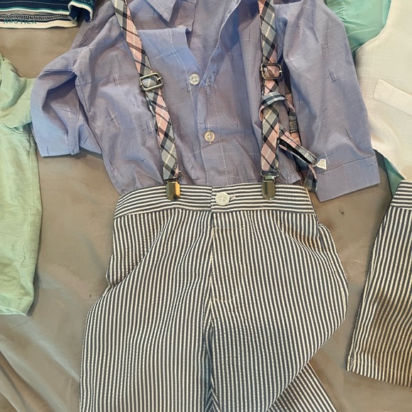 16 item Multipack! Boys Formal and Casual tops and bottoms - 12 Month - Picture 2 of 10